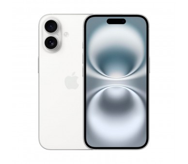 Apple Iphone 16 White / 8+256Gb / 6.1" Oled Full Hd+