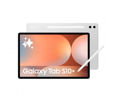 Samsung Tab S10+ Wifi Silver / 12+256Gb / 12.4" Amoled 120Hz