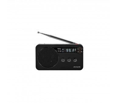Aiwa Rs-77Pll/Bk Negra / Radio Portátil