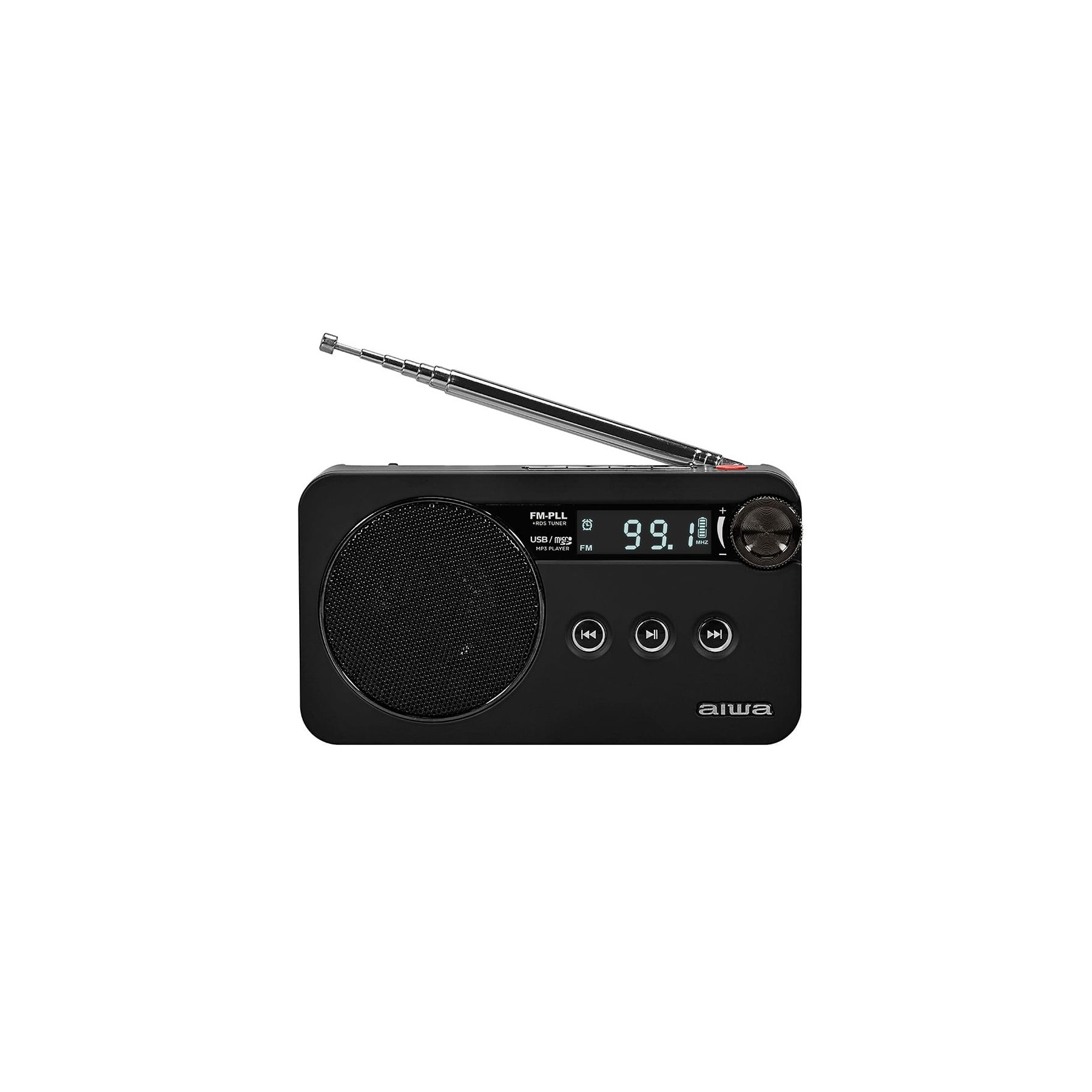 Aiwa Rs-77Pll/Bk Negra / Radio Portátil