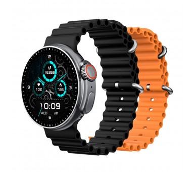 Dcu Smartwatch Boston 2 Correas Negra + Naranja / Smartwatch