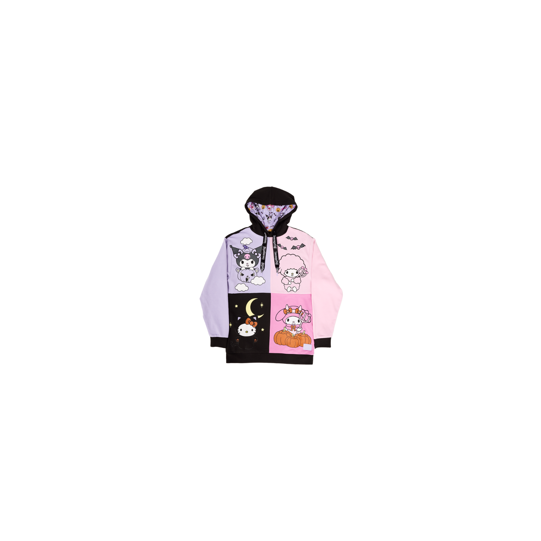 Sudadera Con Capucha Halloween Kuromi & My Melody Talla Xxxl
