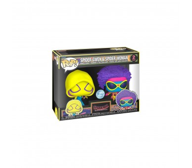 Blister 2 Figuras Pop Spider-Man Spider-Gwen & Spider-Woman