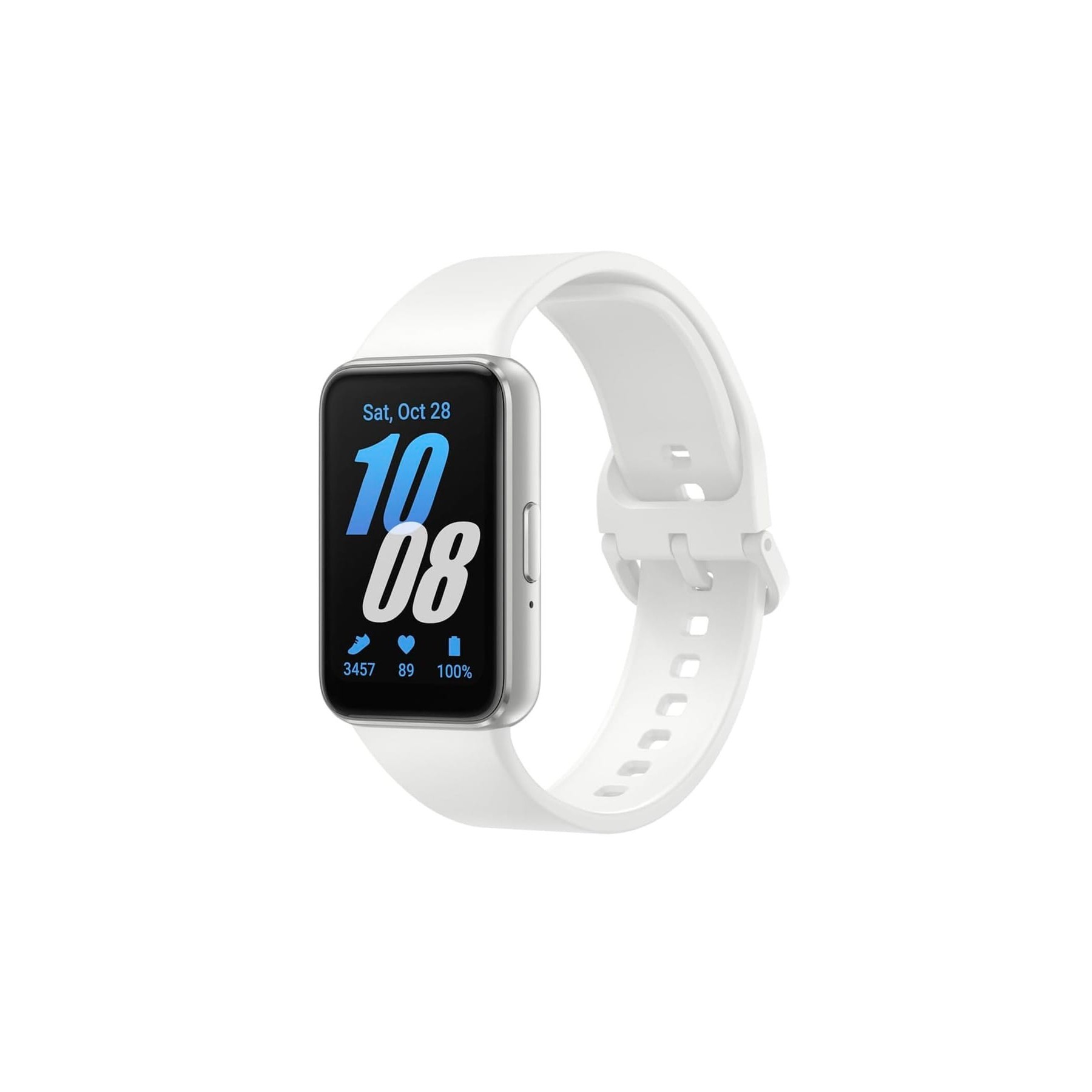 Samsung Galaxy Fit3 Silver /  Pulsera De Actividad 1.62" Amo