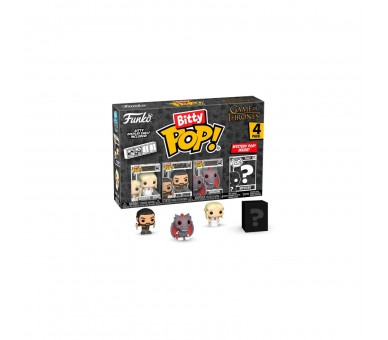 Blister 4 Figuras Bitty Pop Juego De Tronos Khaleesi
