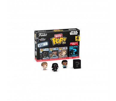 Blister 4 Figuras Bitty Pop Star Wars Darth Vader