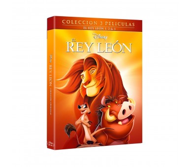 El Rey León - Colección 3 Películas - Bd Br