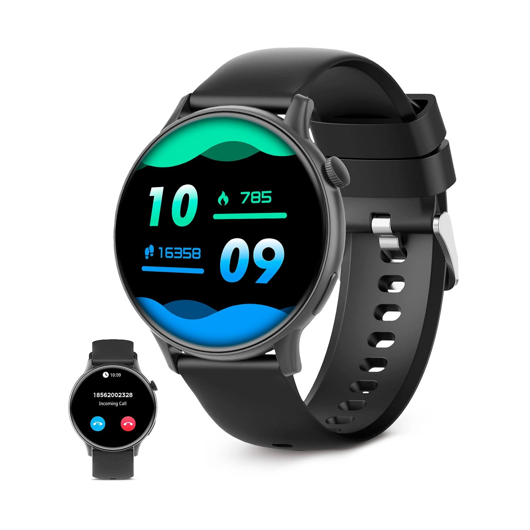 Ksix Core 2 Black / Smartwatch Amoled 1.43"