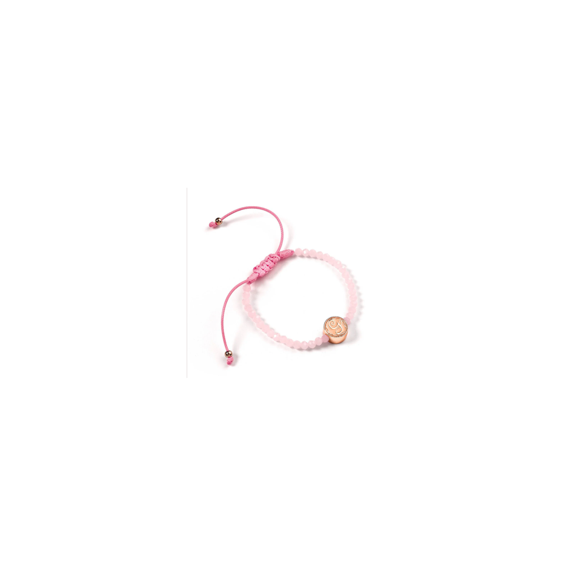 Pulsera Glinda Butterfly Rosa Cuarzo