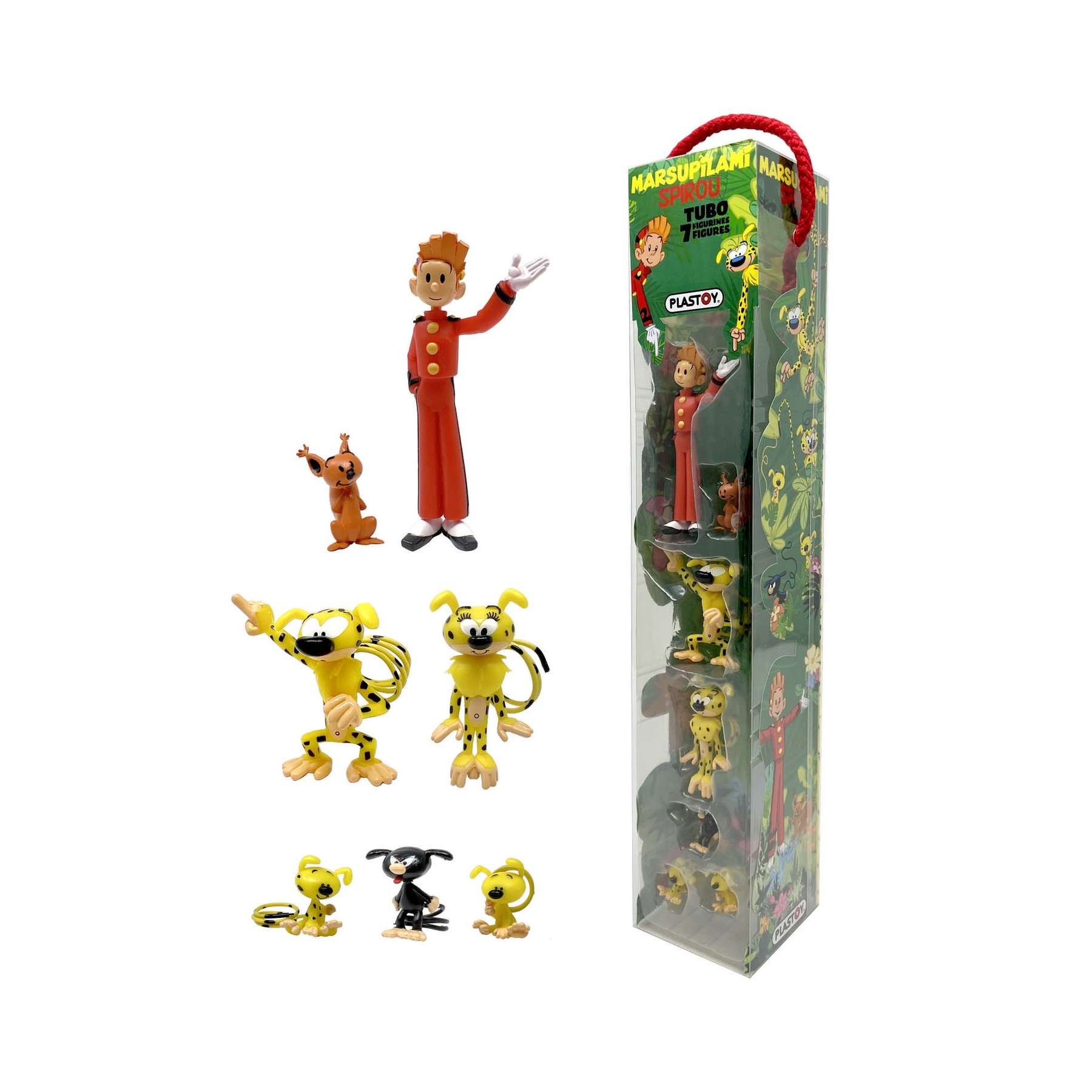 La Familia Marsupilami, Spirou Y Spip Tube