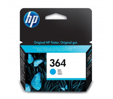 Hp Tinta Original Nº364 Cian Vivera Para Impresora Photosm
