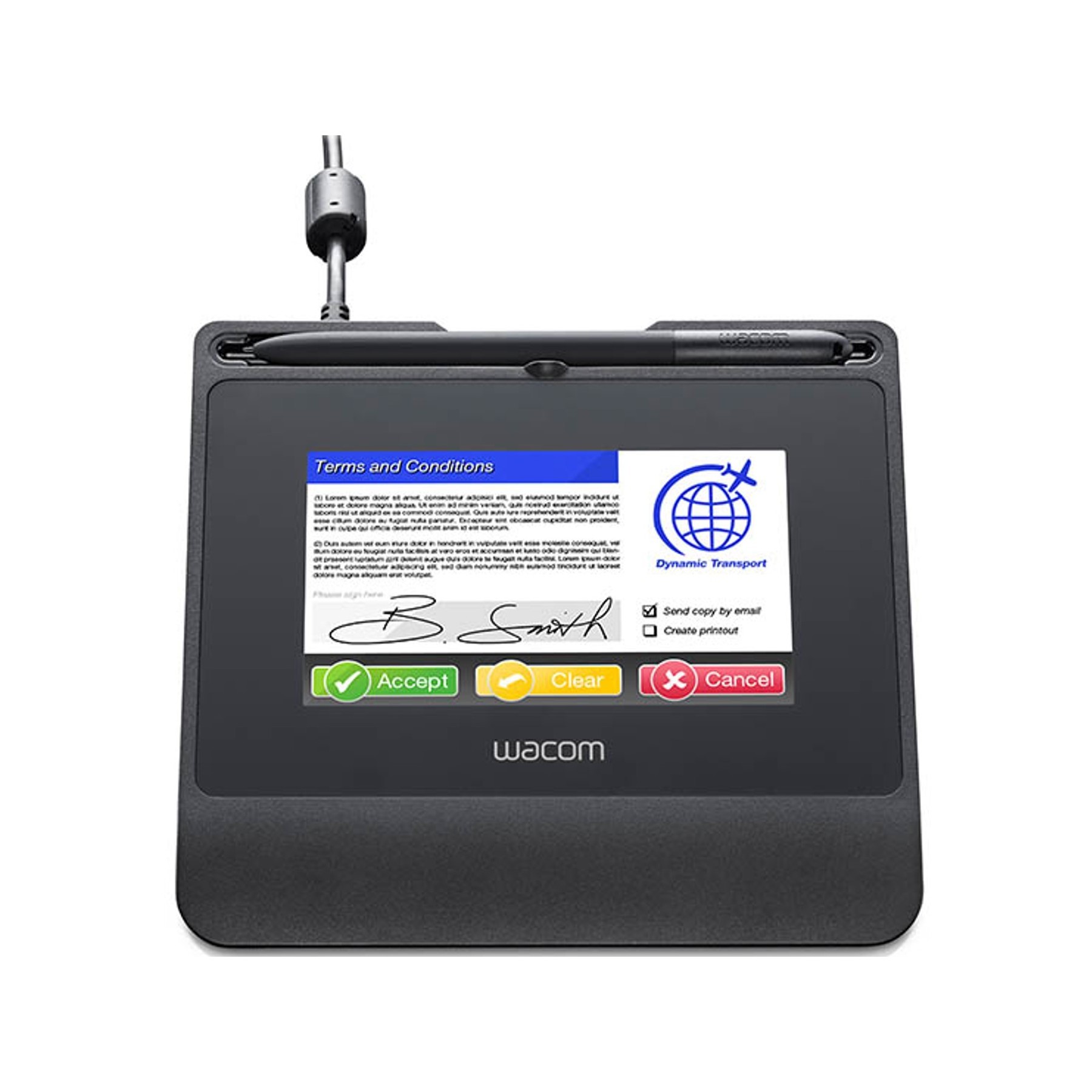 Digitalizador Firma Wacom Stu - 540 - Ch2 + Software