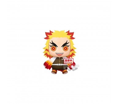 Peluche Kyojuro Rengoku Demon Slayer Kimetsu No Yaiba 32Cm