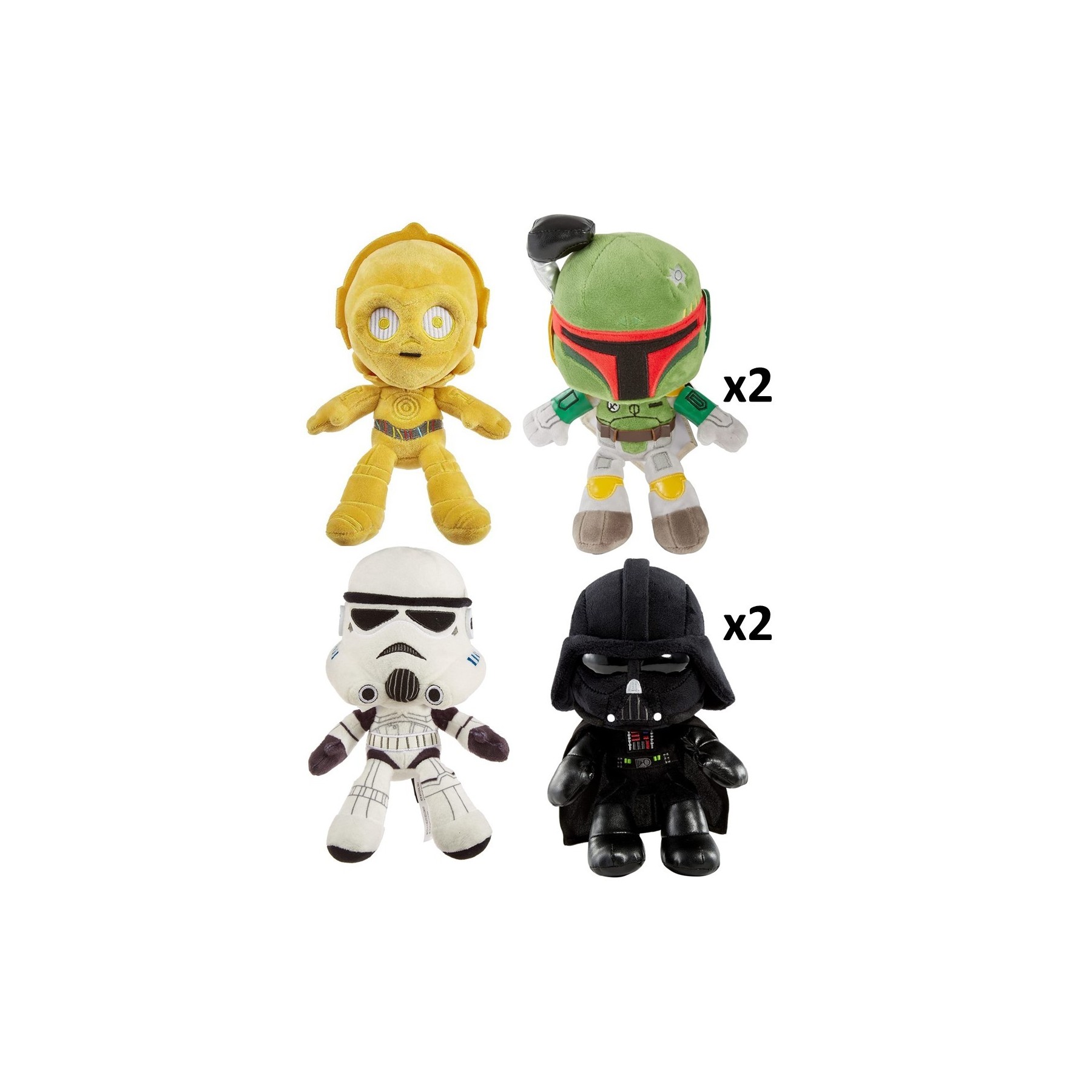 Surtido Peluches Mattel Star Wars 20