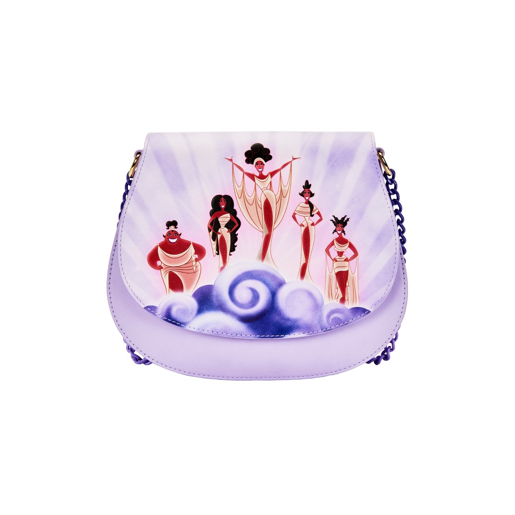 Bolso Bandolera Nubes De Musas Hercules Disney Loungefly