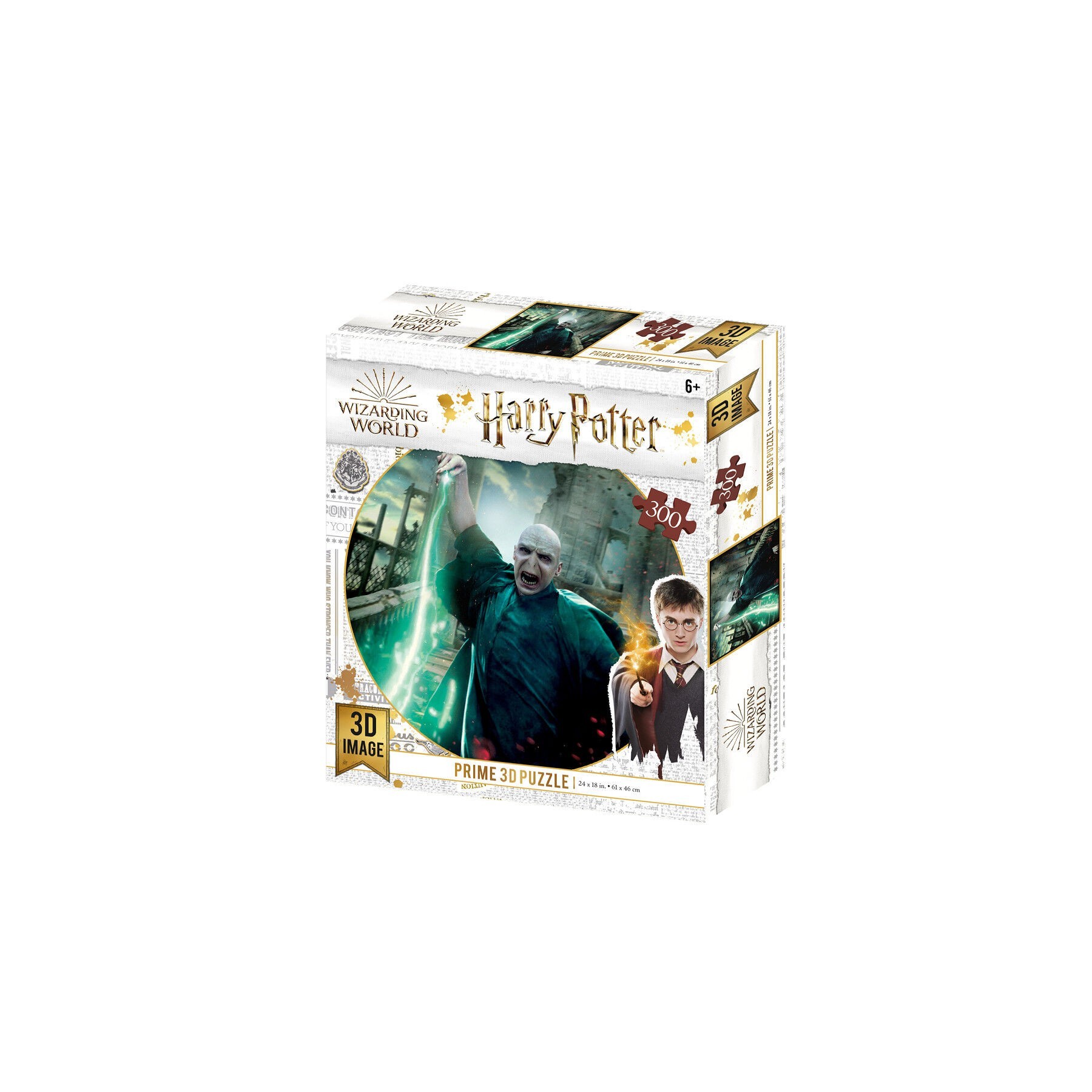 Puzzle Lenticular Harry Potter Voldemort 300 Piezas