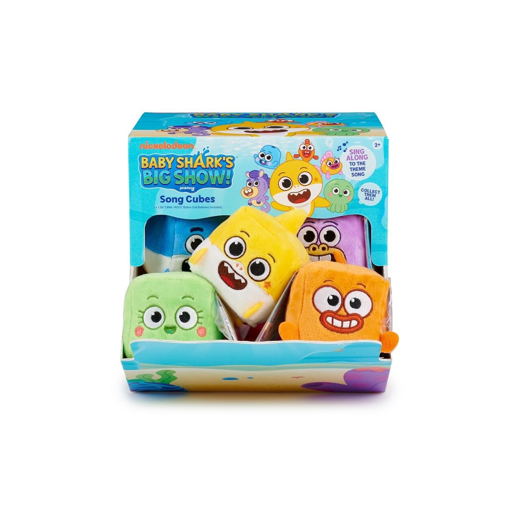 Peluches Pequeños Con Sonidos Baby Shark (12 Und)