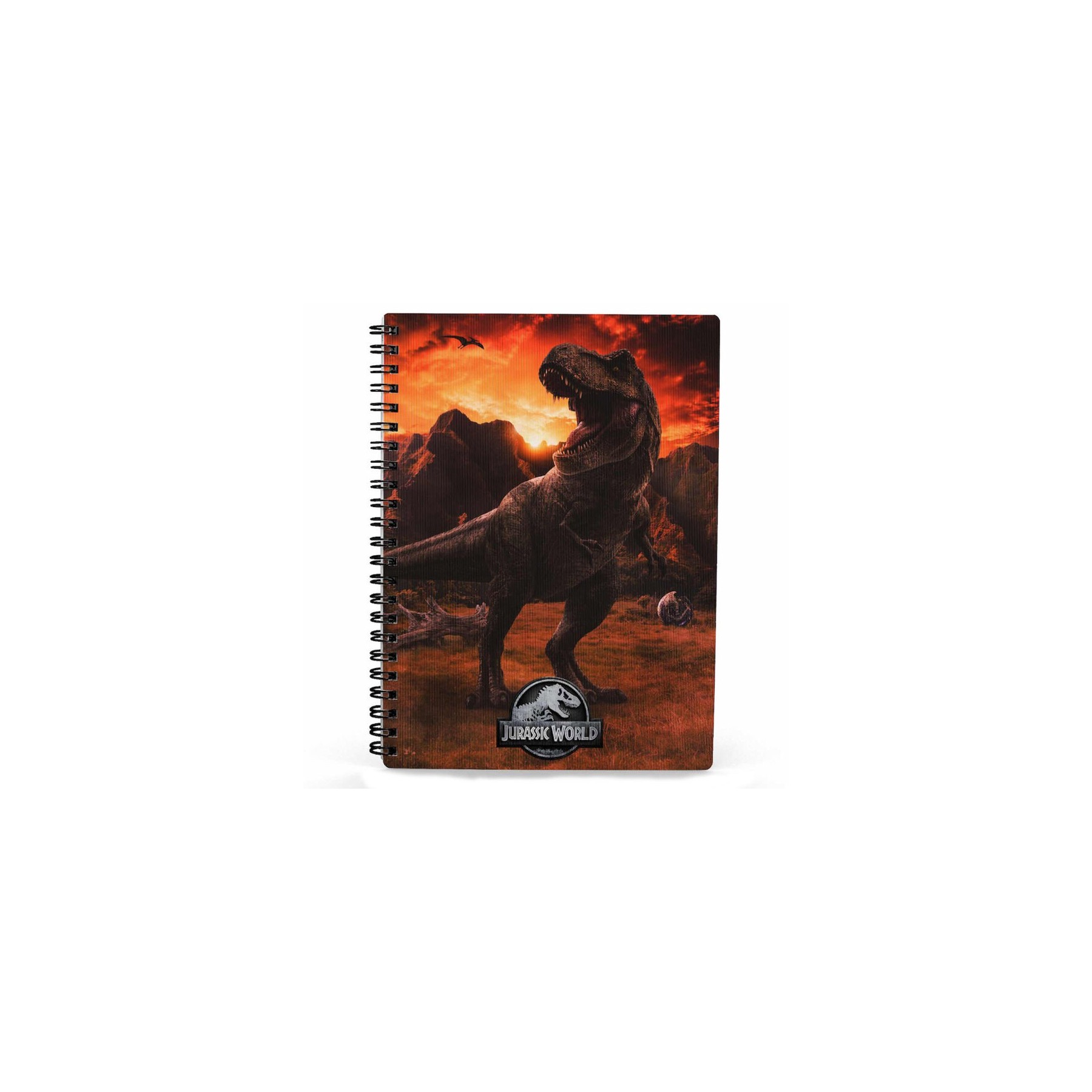 Libreta 3D Jurassic World Into The Wild