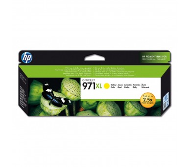 Cartucho Tinta Hp 971 Xl Cn628Ae Amarillo Officejet Pro X476