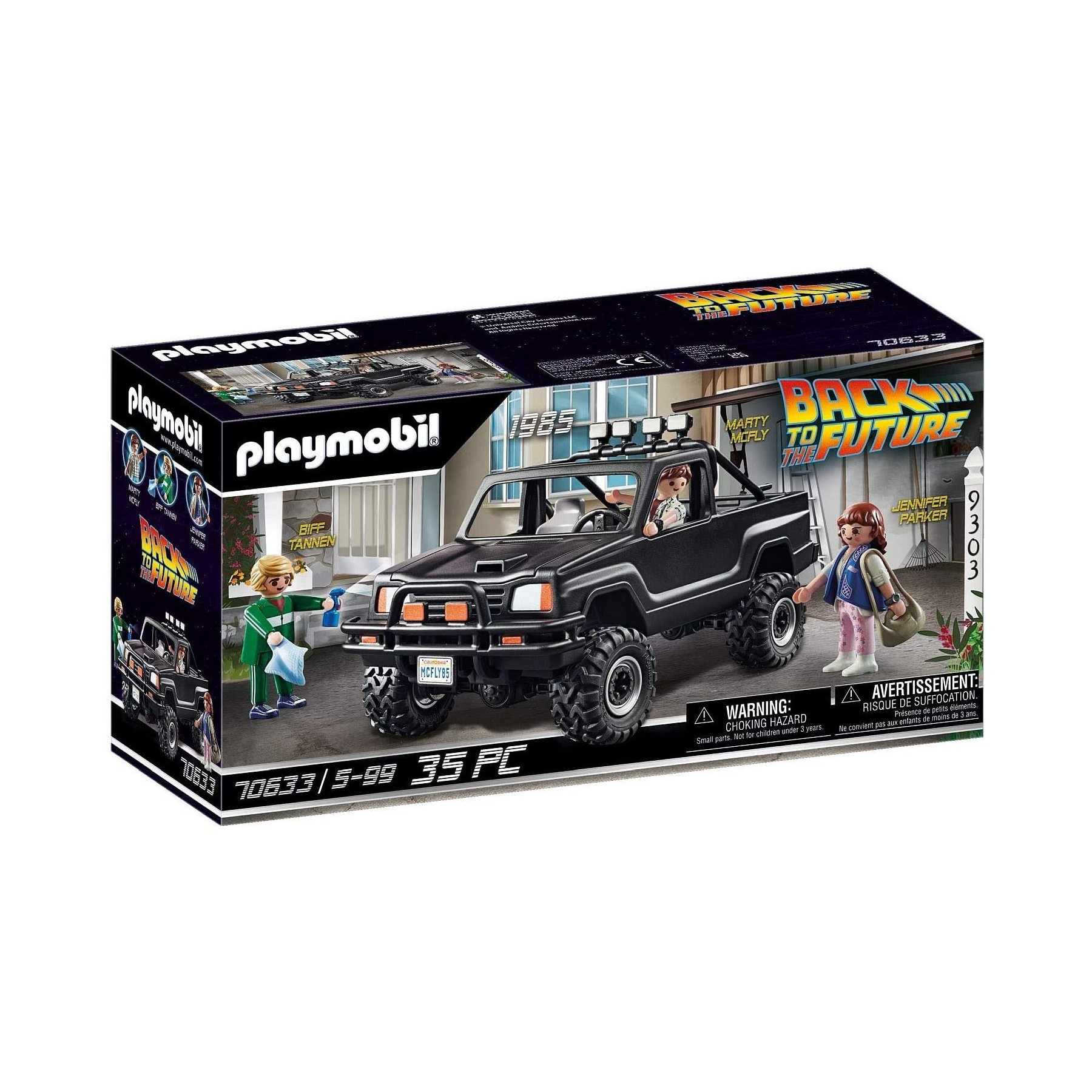 Playmobil Regreso Al Futuro Camioneta Pick - Up De Marty