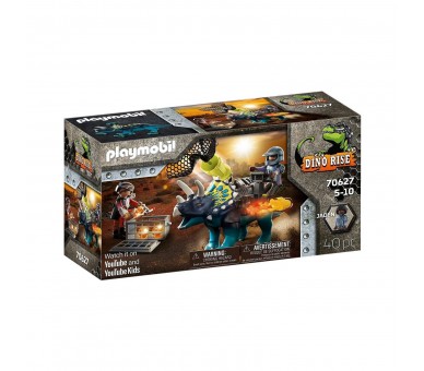 Playmobil Triceratops: Disturbios Por Las Piedras Legendaria