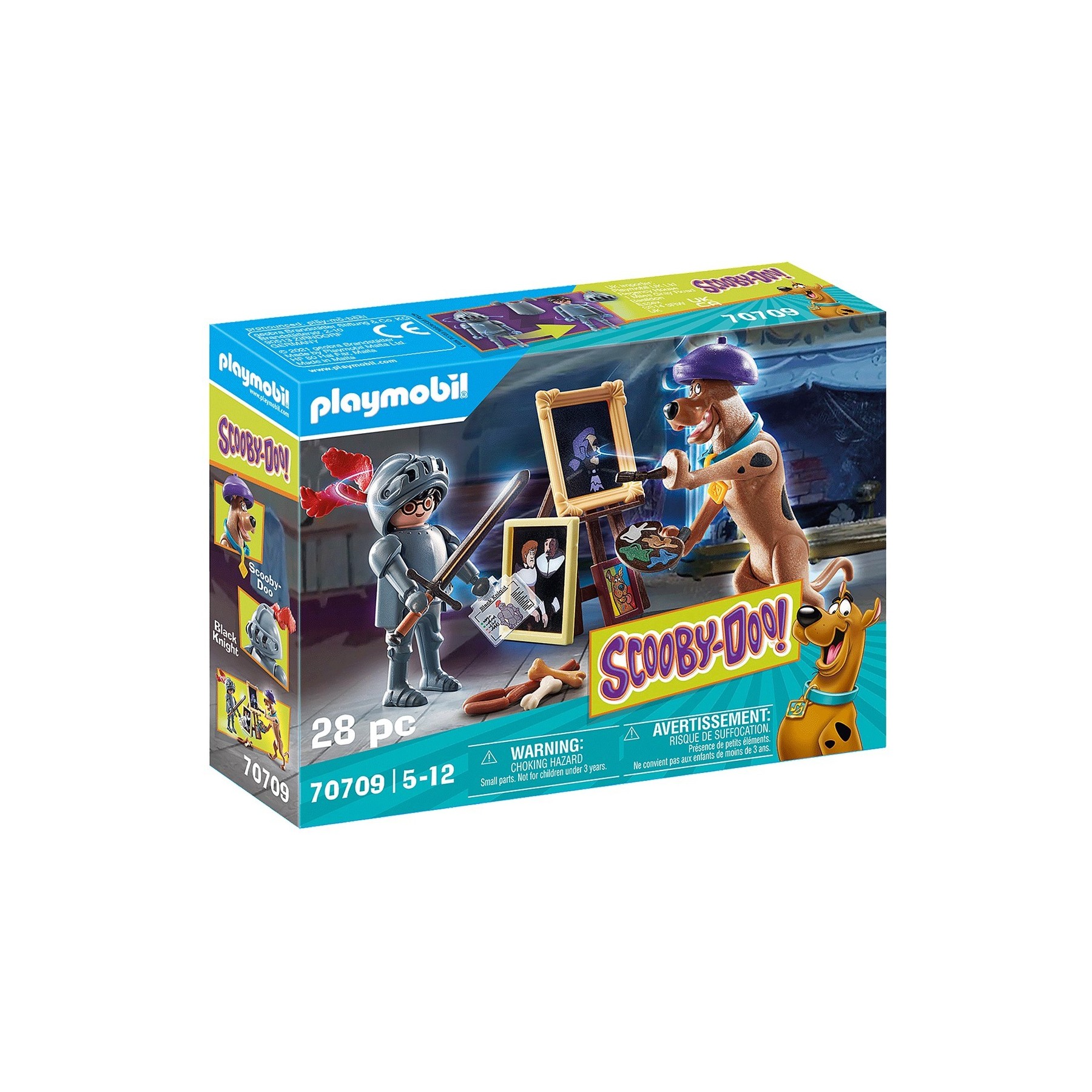 Playmobil Scooby - Doo! Aventura Con Black Knight