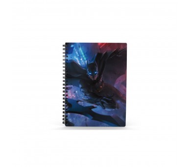 Libreta Sd Toys Efecto 3D Batman Batarang Universo Dc