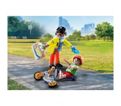Playmobil Paramedico Con Paciente