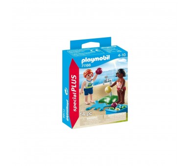 Playmobil Niños Con Globos De Agua