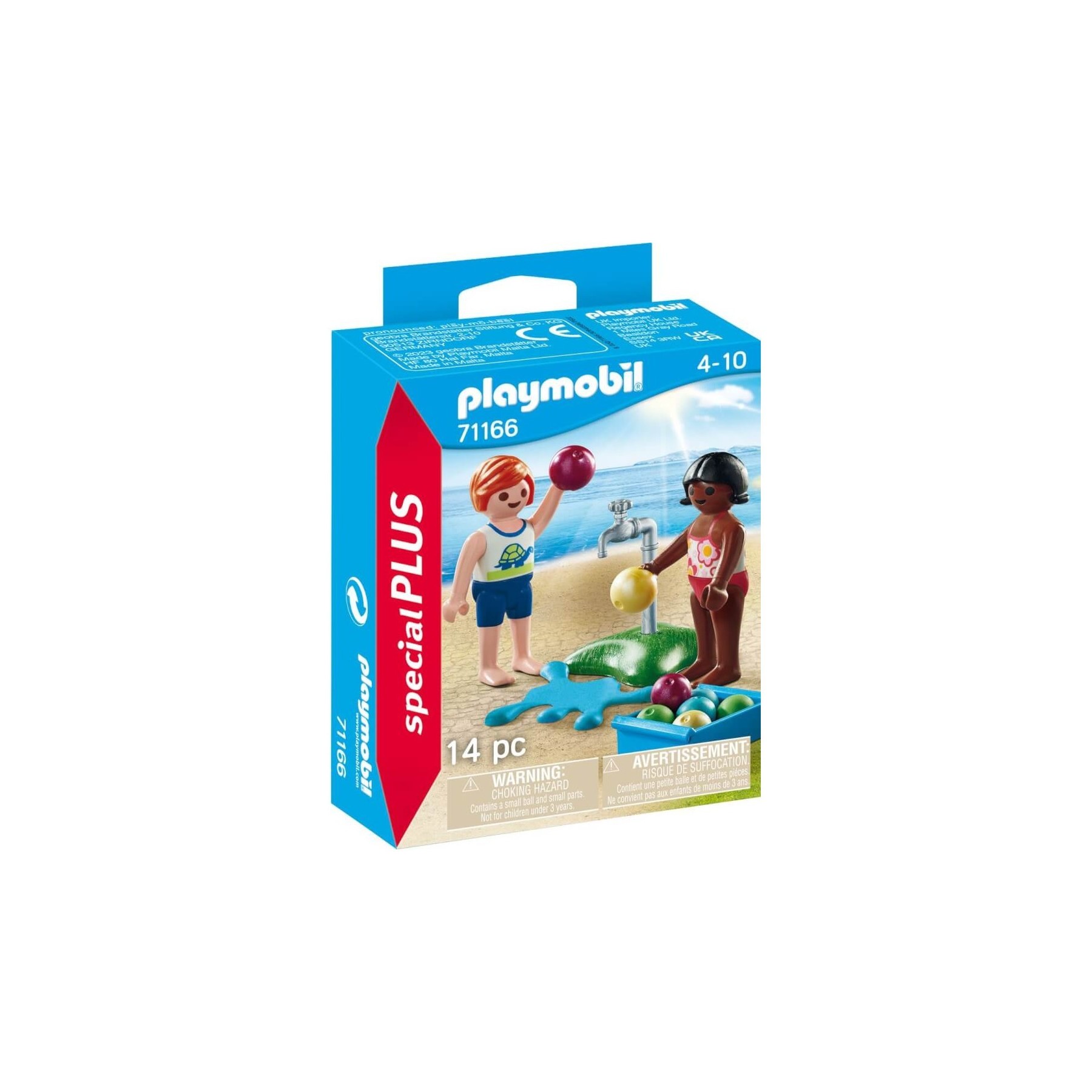 Playmobil Niños Con Globos De Agua