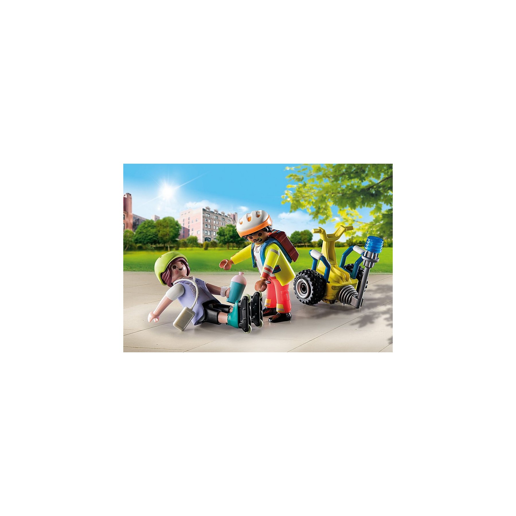 Playmobil Starter Pack Rescate Con Balance Racer