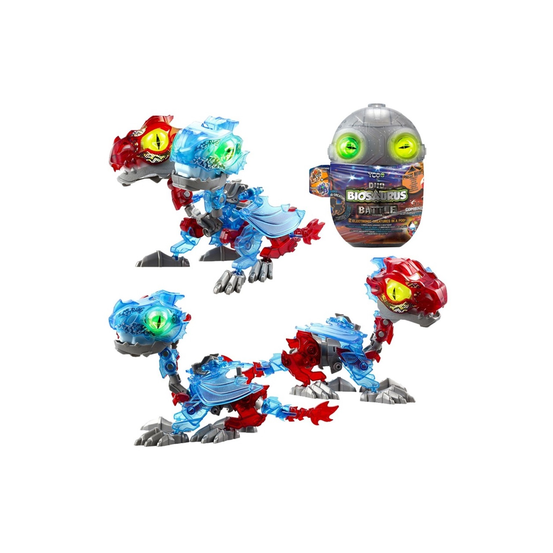 Bizak Biosaurus Battle Pack Doble Sdo.