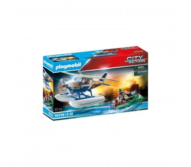 Playmobil Policia Hidroavion : Persecucion De Contrabandista