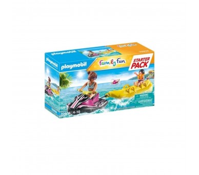 Playmobil Starter Pack Moto De Agua Con Bote Banana