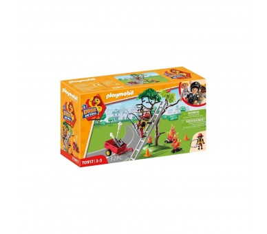 Playmobil Duck On Call Accion Rescate De Bomberos ¡Rescata A