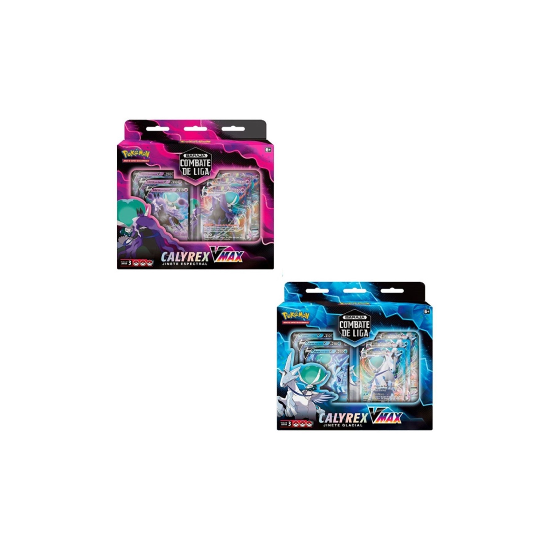 Juego De Cartas Pokemon Tcg Barajas De Combate Calyrex Vmax