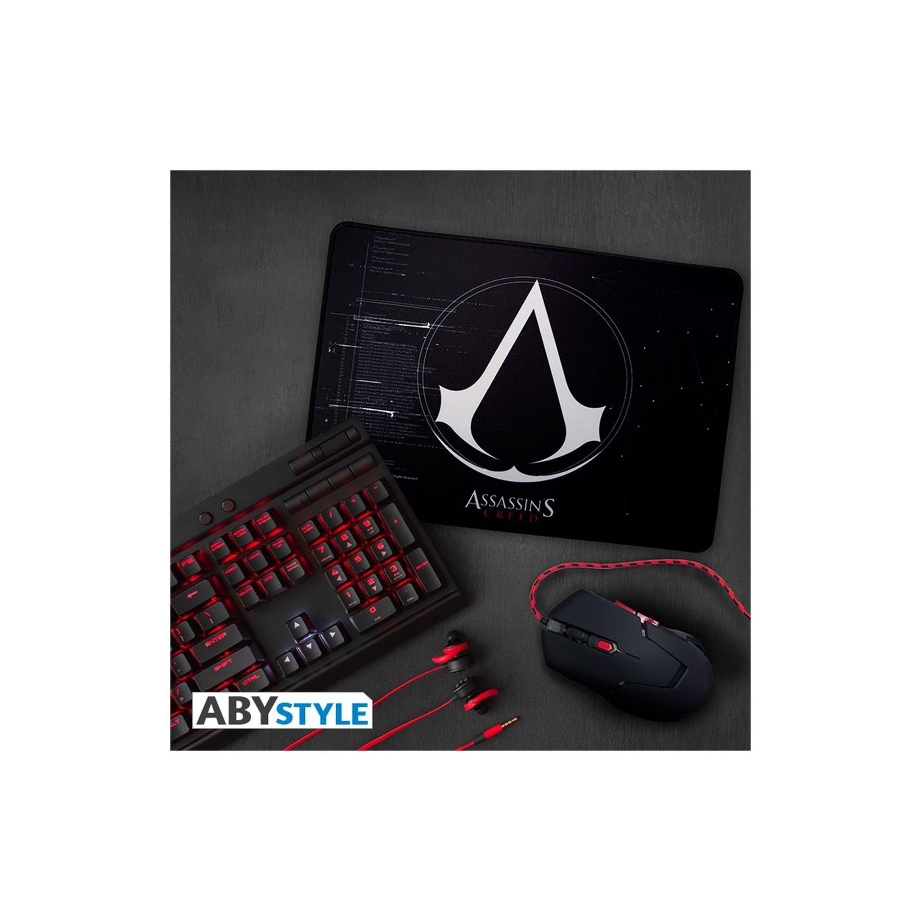 Alfombrilla Gaming Abystyle Assasins Creed 35 X 25Cm