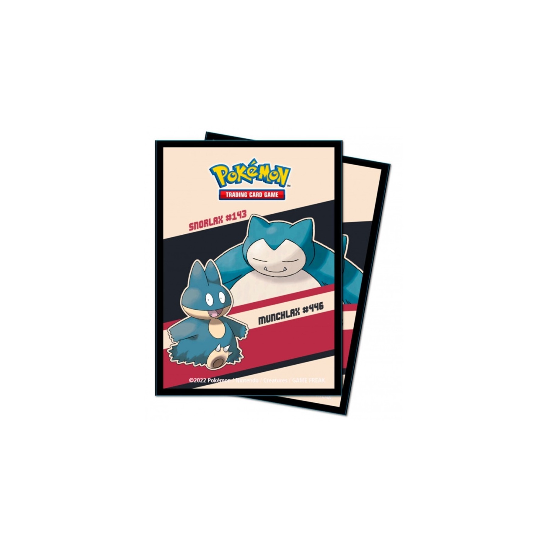 Fundas Estándar Ultra Pro Pokemon Snorlax & Munchlax 65 Unid
