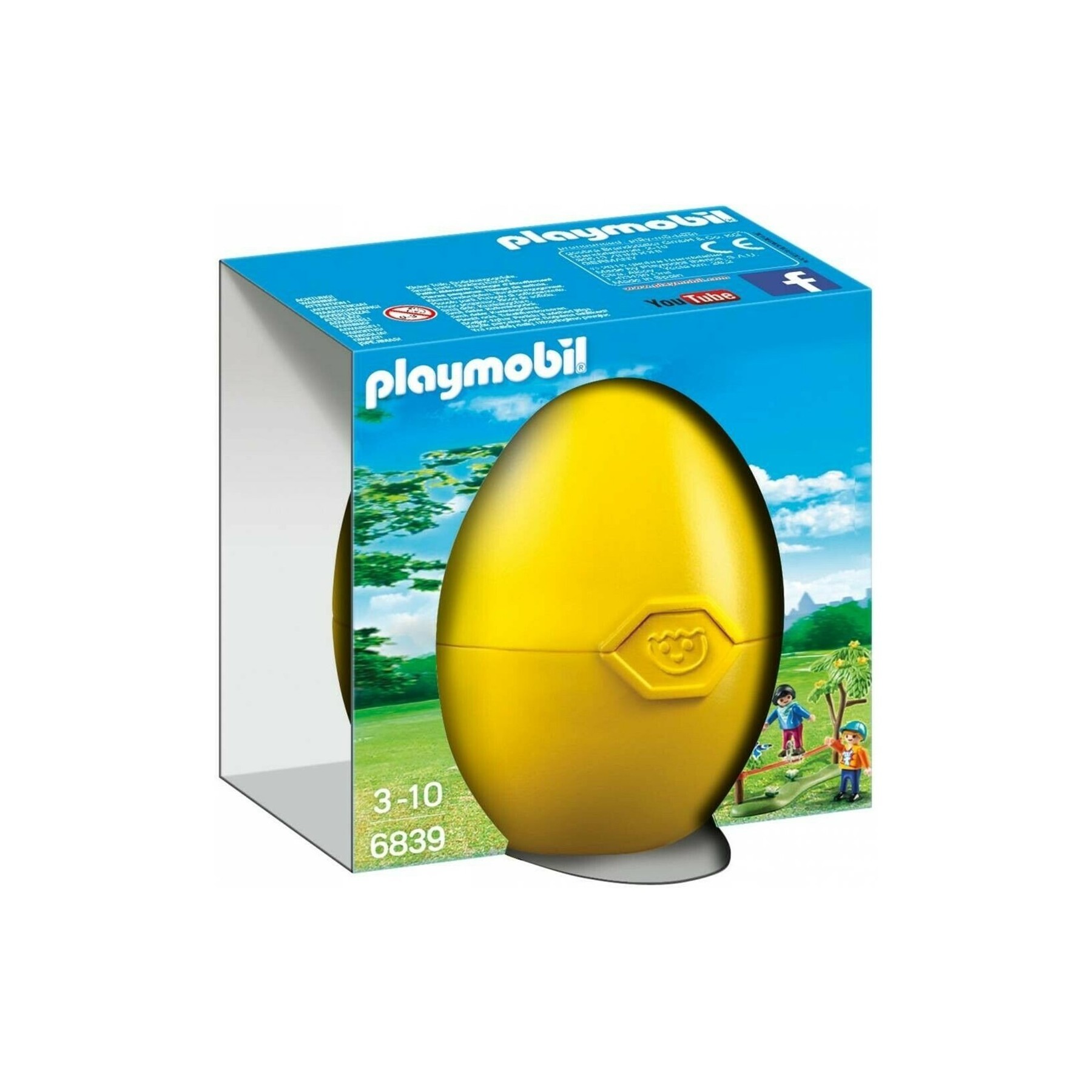 Playmobil Huevo De Pascua Niños Equilibristas