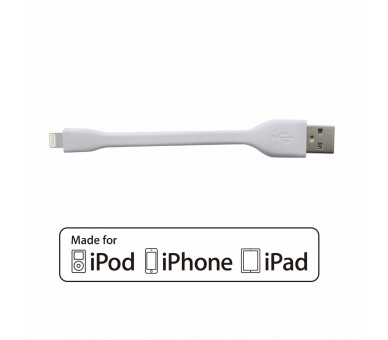 Cable Phoenix Usb A Lightning Certificado Mfi Apple 10 Cm
