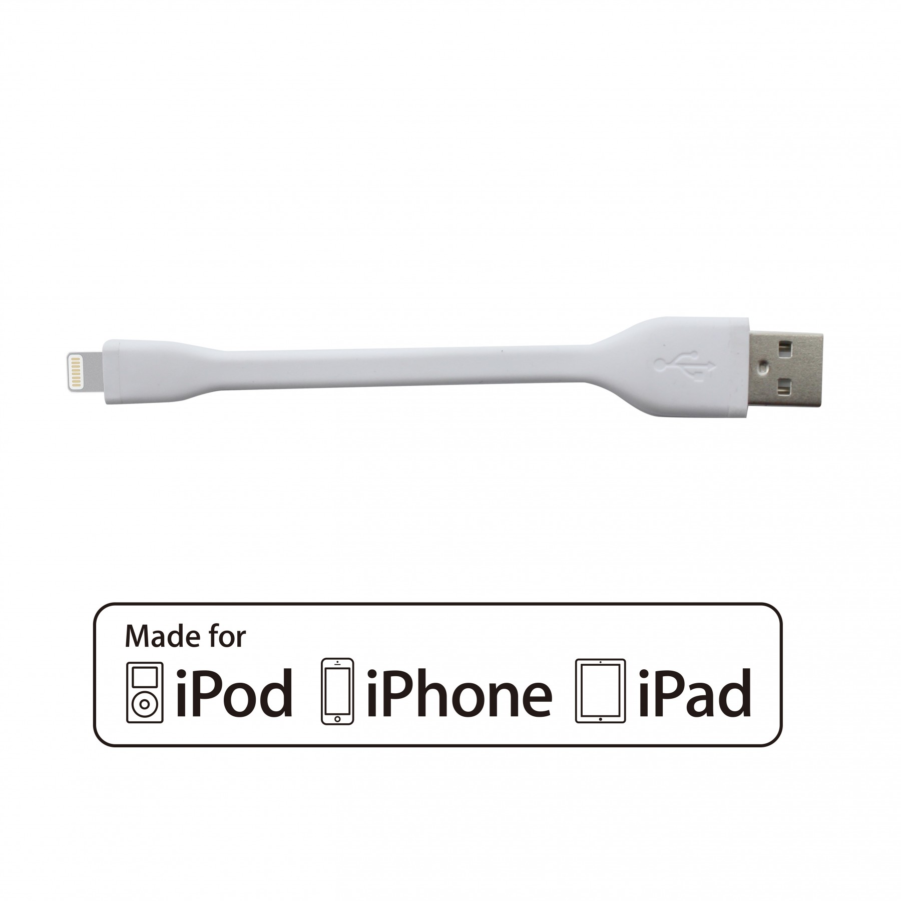 Cable Phoenix Usb A Lightning Certificado Mfi Apple 10 Cm