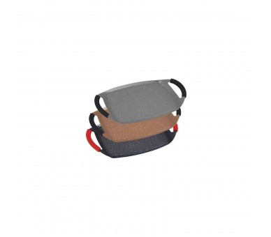 Plancha De Piedra 47 Cm Rc-Gpsc47 Negro Thulos