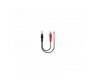 Cable Estéreo Nanocable 10.24.0305/ Jack 3.5 Macho - 2X Rca