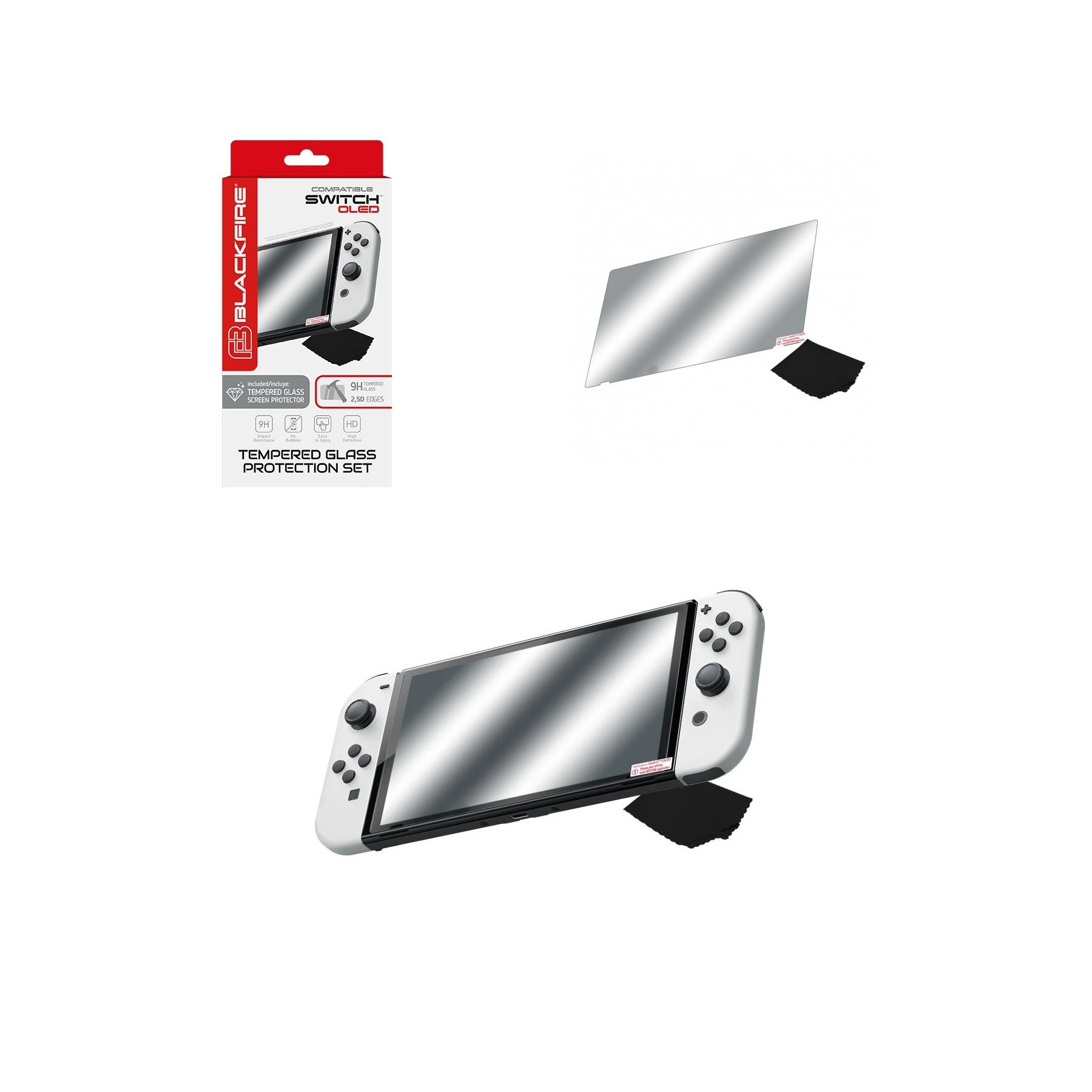 Screen Protector Tempered Glass Blackfire Switch Ole