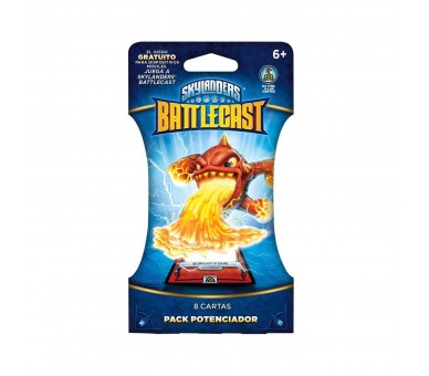 Skylanders Battlecast Pack Potenciador(8 Cartas)