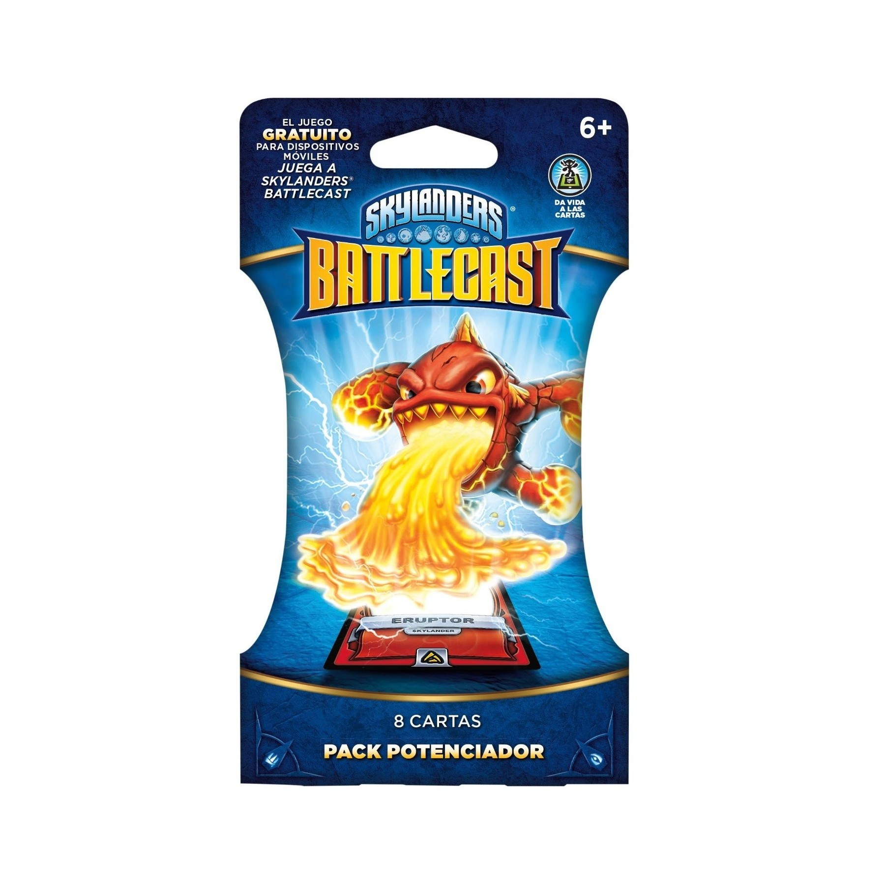 Skylanders Battlecast Pack Potenciador(8 Cartas)