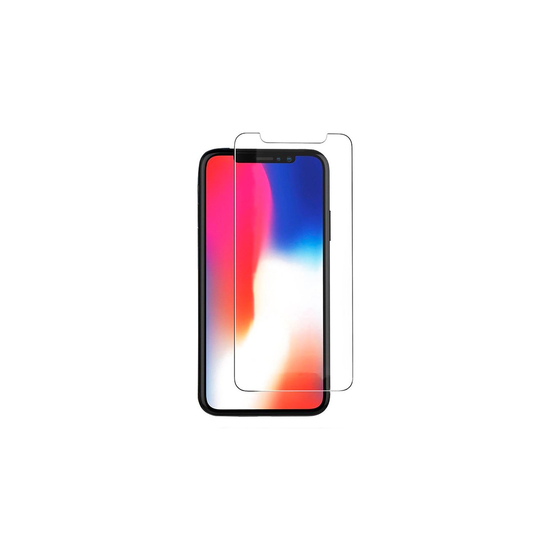 Protector de Cristal Templado Para APPLE IPHONE X