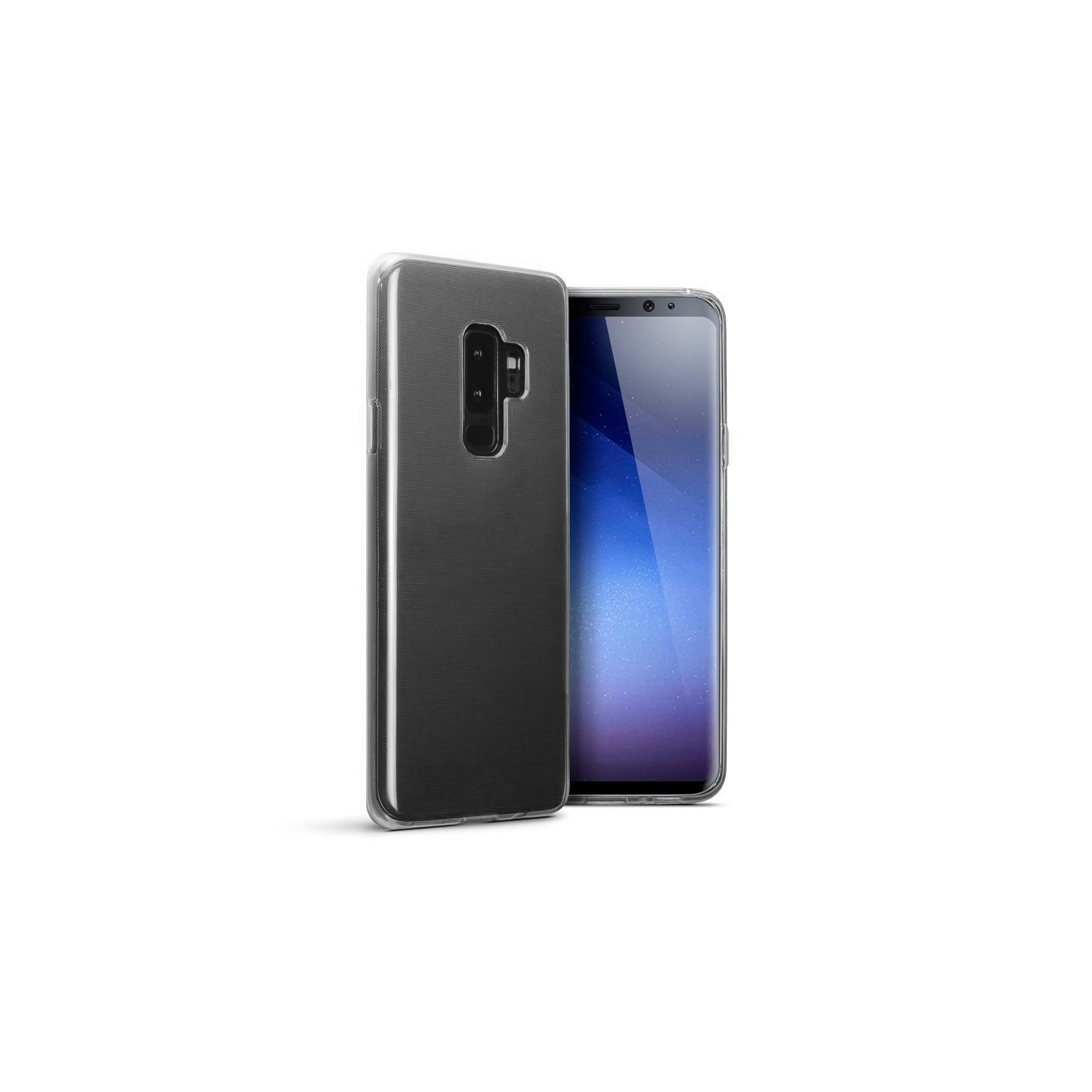 Muvit Carcasa Cristal Samsunggalaxy S9 Plus Transparente