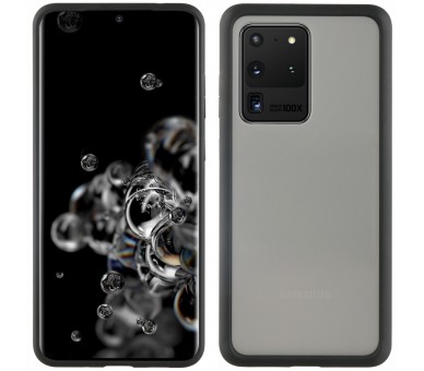 Muvit Carcasa Samsung Galaxy S20 Ultra Smoky Edition Negra