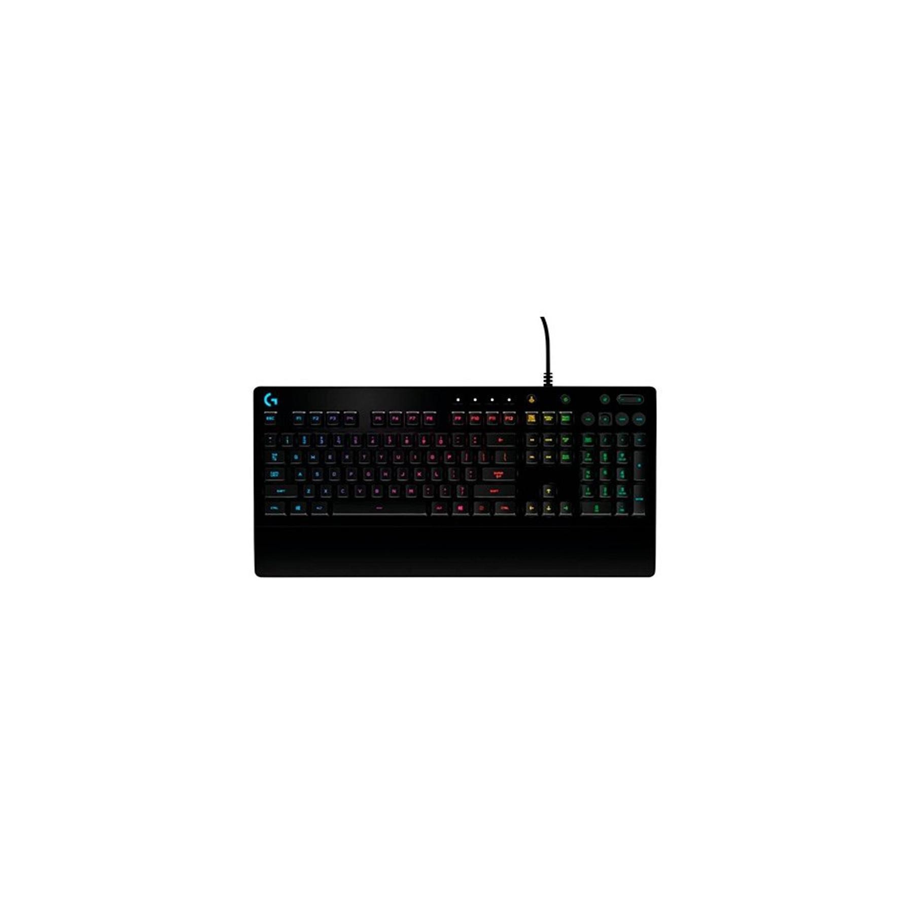 Teclado Logitech G213 Prodigy Rgb Negro Usb/Rgb/Qwerty 920-0